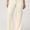 Dżersejowe spodnie z szerokimi nogawkami Dżersejowe spodnie z szerokimi nogawkami