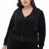 Duża, wielobarwna bluza z kapturem z weluru, którą można spersonalizować z kolekcją Big Bling Duża, wielobarwna bluza z kapturem z weluru, którą można spersonalizować z kolekcją Big Bling