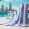 Dwustronny bawełniany ręcznik plażowy Cabana Dwustronny bawełniany ręcznik plażowy Cabana