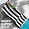Dwustronny bawełniany ręcznik plażowy Cabana Dwustronny bawełniany ręcznik plażowy Cabana