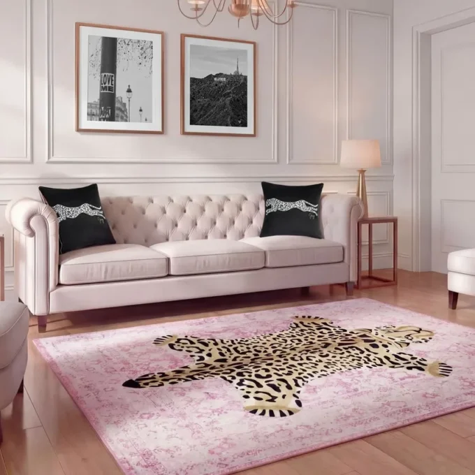 Dywan nadający się do prania w pralce, 7’10 x 10′ Dywan nadający się do prania w pralce, 7’10 x 10′