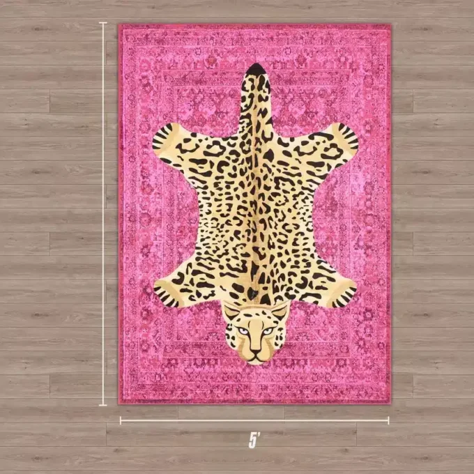 Dywanik nadający się do prania w pralce, 5′ x 7′ Dywanik nadający się do prania w pralce, 5′ x 7′