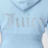 Dzianinowa bluza z kapturem z dużą błyskotką Big Bling Dzianinowa bluza z kapturem z dużą błyskotką Big Bling