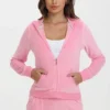 Klasyczna bawełniana bluza z kapturem z Cotton Velour Klasyczna bawełniana bluza z kapturem z Cotton Velour