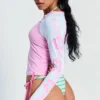Koszulka do pływania z długim rękawem Roxy X Juicy z lycry Koszulka do pływania z długim rękawem Roxy X Juicy z lycry