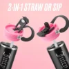Kubek termiczny Flip Fusion ze stali nierdzewnej Kubek termiczny Flip Fusion ze stali nierdzewnej
