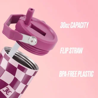 Kubek termiczny Flip & Sip ze stali nierdzewnej Kubek termiczny Flip & Sip ze stali nierdzewnej