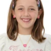 Naszyjnik z zawieszką w kształcie serca z logo Kids Crown Naszyjnik z zawieszką w kształcie serca z logo Kids Crown