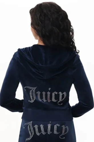 Og Big Bling Velour Hoodie