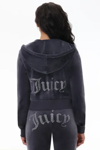 Og Big Bling Velour Hoodie