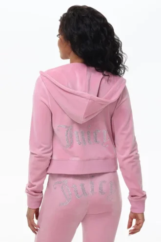 Og Big Bling Velour Hoodie