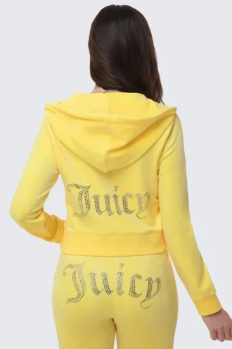 Og Big Bling Velour Hoodie