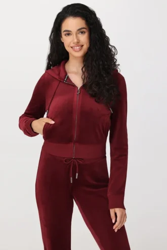 Og Big Bling Velour Hoodie