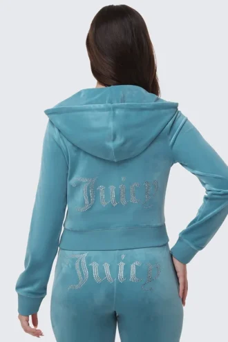 Og Big Bling Velour Hoodie