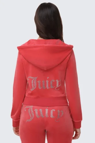 Og Big Bling Velour Hoodie