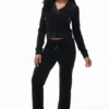 Og Big Bling Velour Hoodie Og Big Bling Velour Hoodie