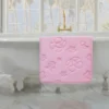 Pikowana mata łazienkowa z pianki z pamięcią kształtu, 20″ x 32″ Pikowana mata łazienkowa z pianki z pamięcią kształtu, 20″ x 32″