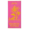 Różowy bawełniany ręcznik plażowy Beachside Couture Różowy bawełniany ręcznik plażowy Beachside Couture
