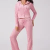 Spodnie dresowe Angel Couture Big Bling z weluru Spodnie dresowe Angel Couture Big Bling z weluru