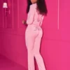 Spodnie dresowe Angel Couture Big Bling z weluru Spodnie dresowe Angel Couture Big Bling z weluru