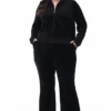 Spodnie dresowe z Cotton Velour Heritage w dużych rozmiarach Spodnie dresowe z Cotton Velour Heritage w dużych rozmiarach