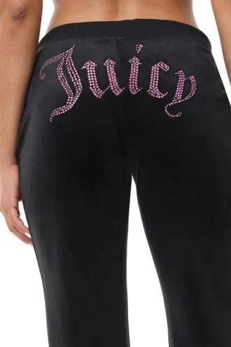 Spodnie dresowe z weluru w stylu Technicolor z Big Bling, z możliwością personalizacji Spodnie dresowe z weluru w stylu Technicolor z Big Bling, z możliwością personalizacji
