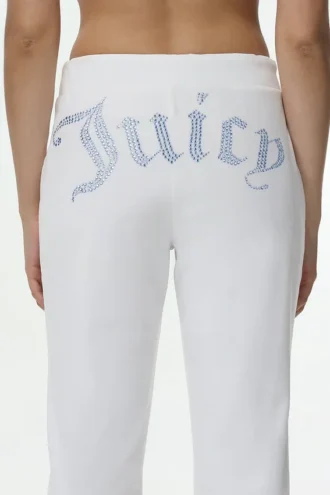 Spodnie dresowe z weluru w stylu Technicolor z Big Bling, z możliwością personalizacji Spodnie dresowe z weluru w stylu Technicolor z Big Bling, z możliwością personalizacji