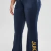 Spodnie welurowe z kieszeniami na zatrzaski w rozmiarze plus size na 30. urodziny Spodnie welurowe z kieszeniami na zatrzaski w rozmiarze plus size na 30. urodziny