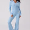 Spodnie z szerokimi nogawkami i podwiniętym dołem z dzianiny Angel Couture Spodnie z szerokimi nogawkami i podwiniętym dołem z dzianiny Angel Couture