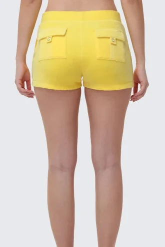 Szorty z haftem z Cotton Velour
