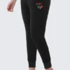 Welełrowe spodnie joggery Cherry Bling Welełrowe spodnie joggery Cherry Bling