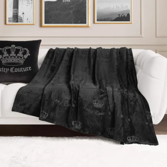 Wytłoczony pluszowy koc w rozmiarze oversize Wytłoczony pluszowy koc w rozmiarze oversize