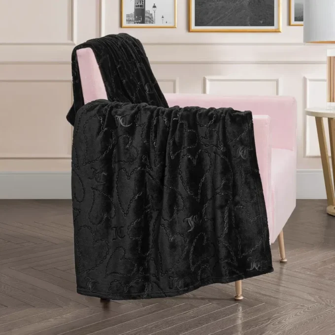 Wytłoczony pluszowy koc w rozmiarze oversize Wytłoczony pluszowy koc w rozmiarze oversize