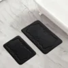 Zestaw 2 sztuk pikowanych mat łazienkowych z pianki z pamięcią kształtu Zestaw 2 sztuk pikowanych mat łazienkowych z pianki z pamięcią kształtu