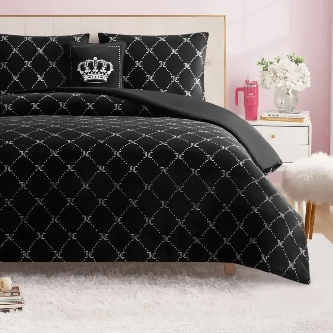 Zestaw dwustronnej kołdry Plush Trellis Link Zestaw dwustronnej kołdry Plush Trellis Link