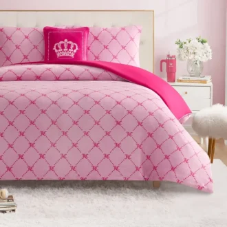 Zestaw dwustronnej kołdry Plush Trellis Link Zestaw dwustronnej kołdry Plush Trellis Link