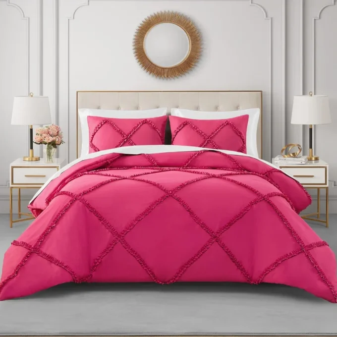 Zestaw pościeli Diamond Ruffle Zestaw pościeli Diamond Ruffle