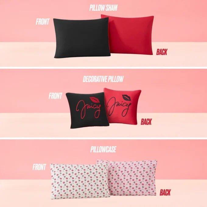 Zestaw pościeli Glam Girl Solid Reversible Bed in a Bag Zestaw pościeli Glam Girl Solid Reversible Bed in a Bag