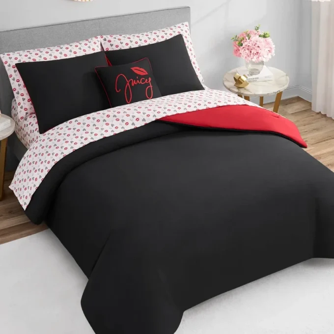 Zestaw pościeli Glam Girl Solid Reversible Bed in a Bag Zestaw pościeli Glam Girl Solid Reversible Bed in a Bag