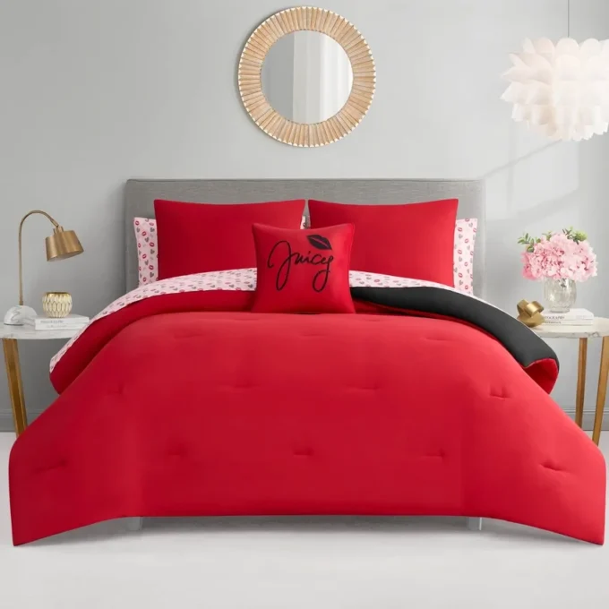 Zestaw pościeli Glam Girl Solid Reversible Bed in a Bag Zestaw pościeli Glam Girl Solid Reversible Bed in a Bag