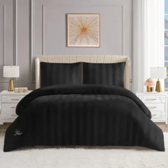 Zestaw pościeli Jenny Velour Striped Jacquard