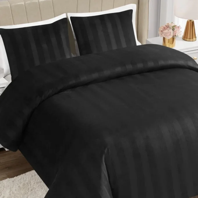 Zestaw pościeli Jenny Velour Striped Jacquard Zestaw pościeli Jenny Velour Striped Jacquard