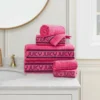 Zestaw ręczników kąpielowych Plush Stripe Zestaw ręczników kąpielowych Plush Stripe