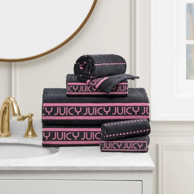 Zestaw ręczników kąpielowych Plush Stripe Zestaw ręczników kąpielowych Plush Stripe
