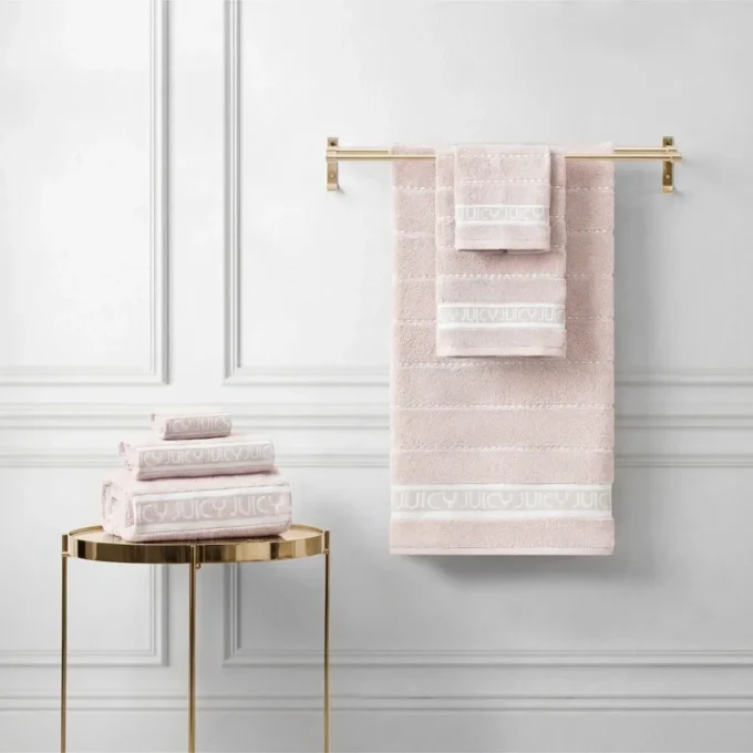Zestaw ręczników kąpielowych Plush Stripe Zestaw ręczników kąpielowych Plush Stripe