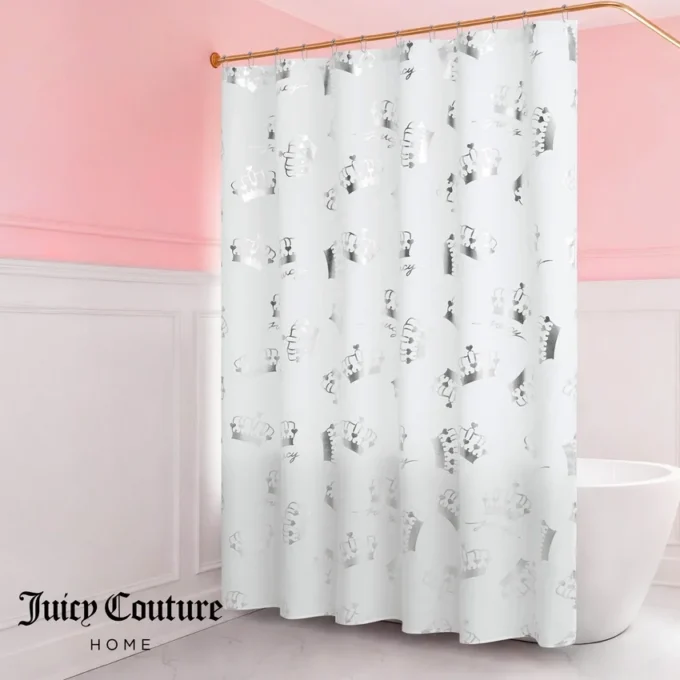 Zestaw zasłon prysznicowych i haczyków Zestaw zasłon prysznicowych i haczyków